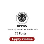 UPSSSC Supply Inspector / Assistant