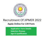 Recruitment Of JIPMER