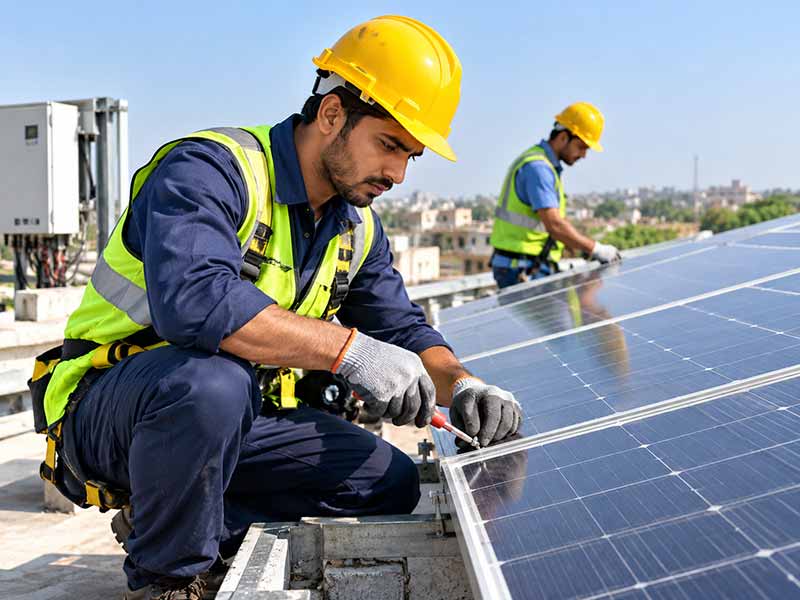 Solar Technician Jobs After ITI